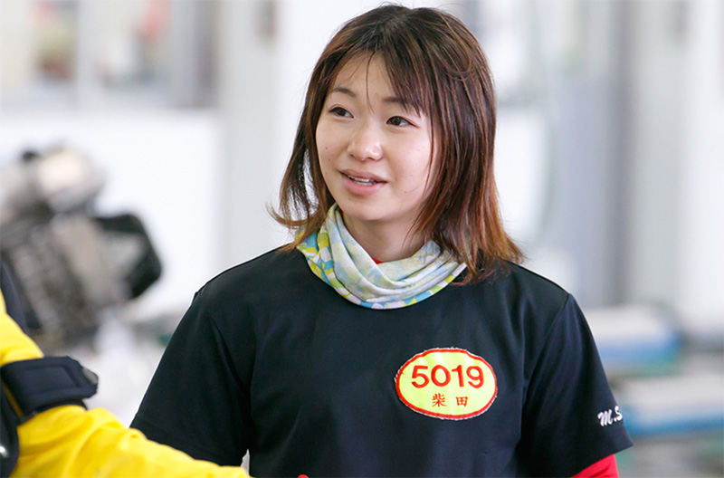 柴田百恵選手を紹介