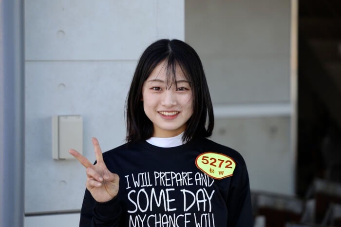 アイドル級の容姿を持つ「松田真実」選手