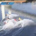 菅選手の舟券を持ってるとここでガッツポーズ！