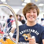 女子競輪の小林莉子選手