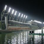 夜のボートレース場