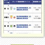 本日のレース情報には同じレースしか載ってない