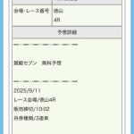 無料予想レース概要