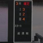 11月22日桐生3Rレース結果