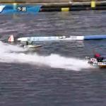 3号艇金子のまくり差しが決まった